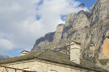 Fototapeta premium Vikos village Ioannina Greece