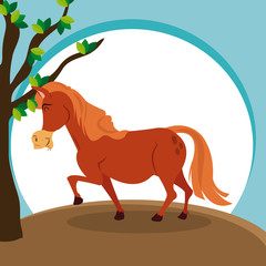 horse icon design 