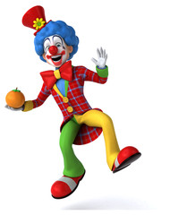 Fototapeta na wymiar Fun clown