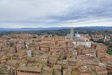 Fototapeta na wymiar Siena Cathedral (Duomo di Siena)