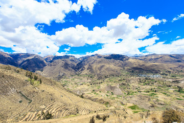 landscape of Peru