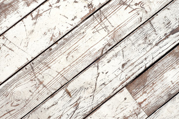 Distress White Planks