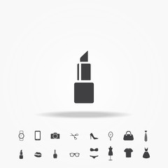 lipstick icon fashion set