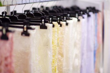 A few beautiful wedding dresses