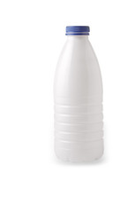 White plastic bottle