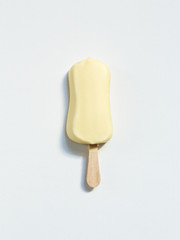 Yellow ice-cream