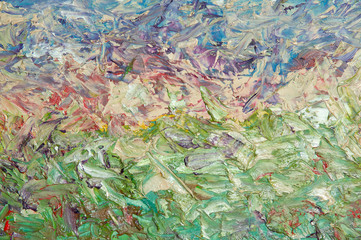 Oil painting abstract background. Art concept.