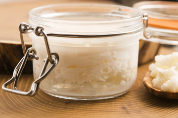 Organic probiotic milk kefir grains