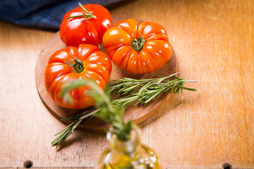 tomatoes with rosemary
