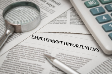 employment opportunities concept