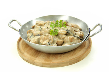 champignons à la crème 30032016