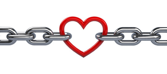 Chained heart