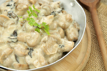 champignons à la crème 30032016