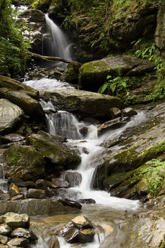Waterfall long exposure shot
