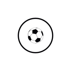 Icon soccer ball.