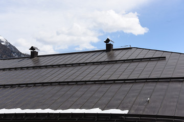 tetto camino camine lamiera lamiere lamiera 