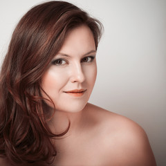 Fototapeta premium Portrait of beautiful woman 