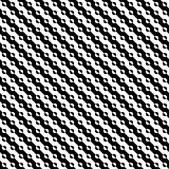 Seamless Geometric Pattern   Divided Circles & Stripes   Black-and-White © reeel