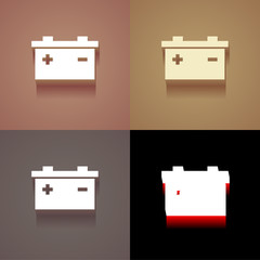 3_Vintage_Icons_With_Long_Shadow © vempireart