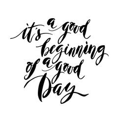 A Good Begining Of A Good Day.