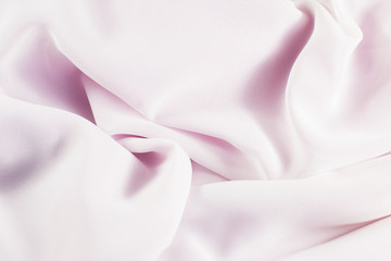 delicate pink silk