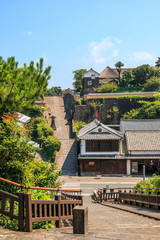 酢屋の坂＠大分県杵築市