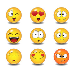 Set of Emoticons