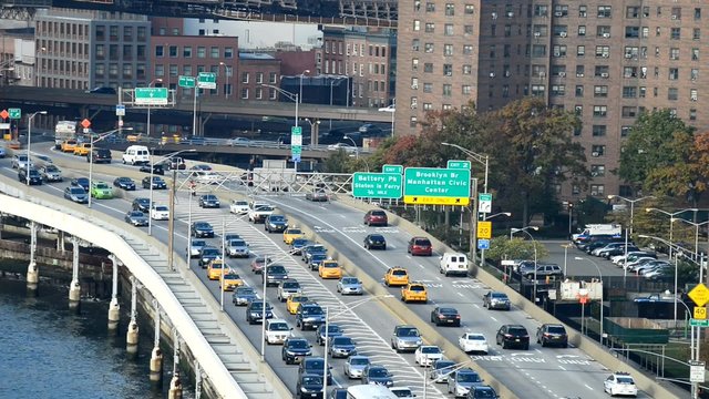 FDR Drive traffic in Manhattan