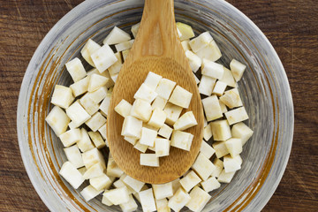the celery root