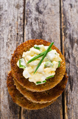 Sandwich with egg salad