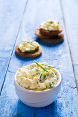 Egg salad with chives