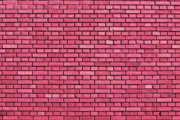 Fototapeta na wymiar honeysuckle colored brick wall background