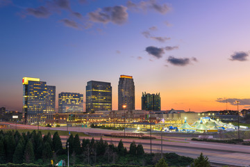 Atlanta Georgia Midtown skyline