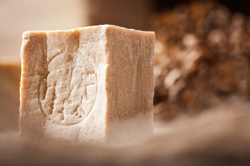 Olive oil soap from Aleppo. Natural,traditional.