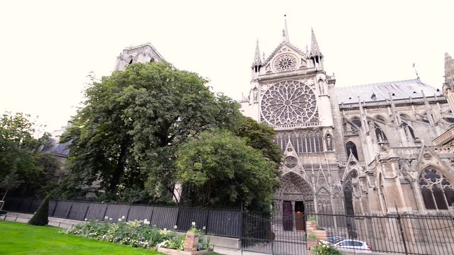 Notre Dame exterior view