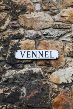 Vennel in Edinburgh, Scotland.