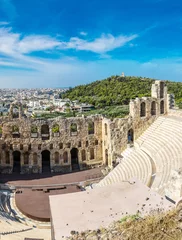 Badkamer foto achterwand Ancient theater in Greece, Athnes © Sergii Figurnyi