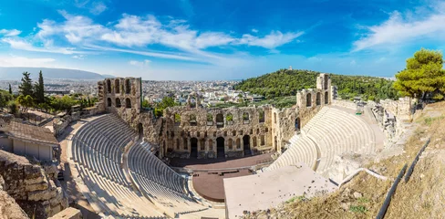 Foto op Plexiglas Ancient theater in Greece, Athnes © Sergii Figurnyi