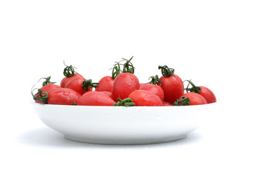 Cherry tomatoes close-up.