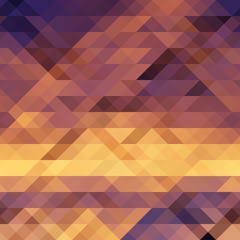 Vector geometric background with triangles. Colorful low poly background for card, poster, wallpaper.