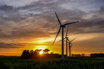 Obraz premium Éolienne