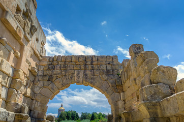 Greco-Roman archaeological site, Tindarys, Sicily.