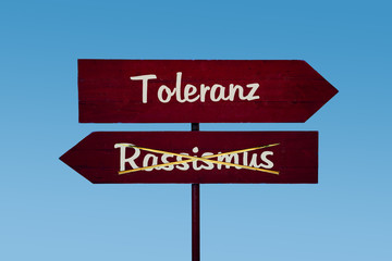 Schild 48 - Toleranz 2