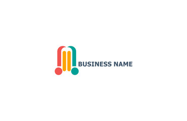 m business logo