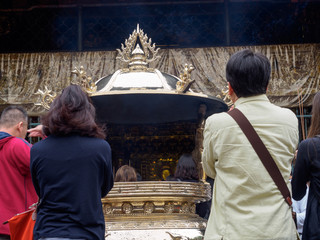 March 20, 2016 Taipei,Taiwan Lungshan Temple