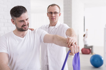 Obraz premium I can see effects of exercises