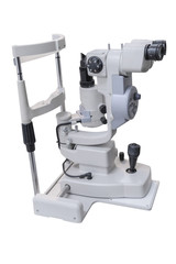 apparatus for measurement of vision isolated on white background