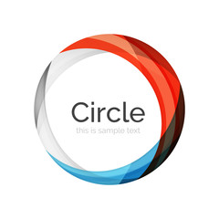 Vector swirl icon or background