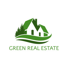 Icon house for real estate business. Vector illustration