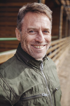 Portrait of smiling mature man